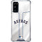 MLB Houston Astros Jersey Galaxy S20 FE Clear Case