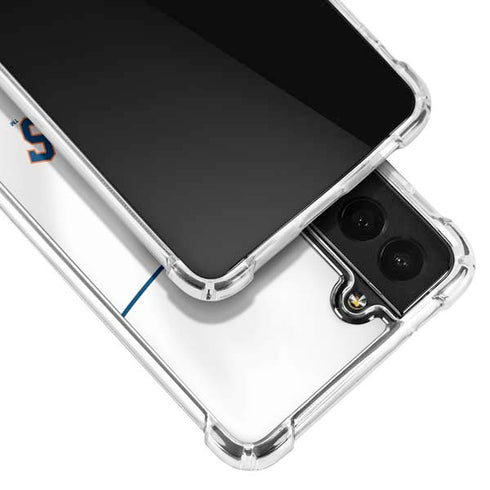 MLB Houston Astros Jersey Galaxy S22 Plus Clear Case