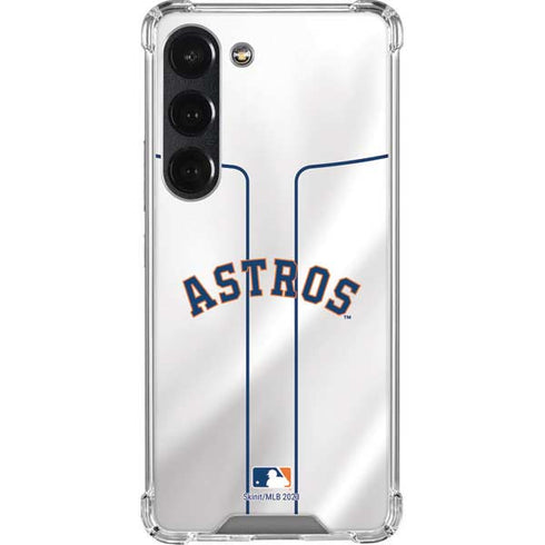 MLB Houston Astros Jersey Galaxy S23 Clear Case