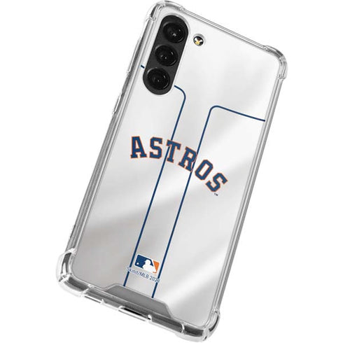 MLB Houston Astros Jersey Galaxy S23 Plus Clear Case