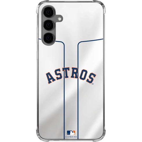 MLB Houston Astros Jersey Galaxy S24 Plus Clear Case