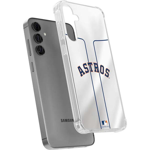 MLB Houston Astros Jersey Galaxy S24 Plus Clear Case