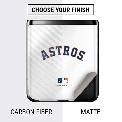 MLB Houston Astros Jersey Galaxy Z Flip Skin