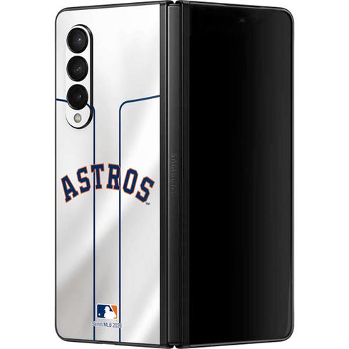MLB Houston Astros Jersey Galaxy Z Fold3 5G Skin