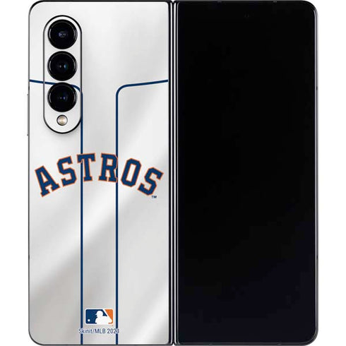 MLB Houston Astros Jersey Galaxy Z Fold4 5G Skin
