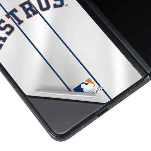 MLB Houston Astros Jersey Galaxy Z Fold4 5G Skin