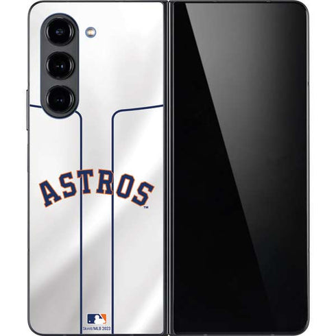 MLB Houston Astros Jersey Galaxy Z Fold5 5G Skin
