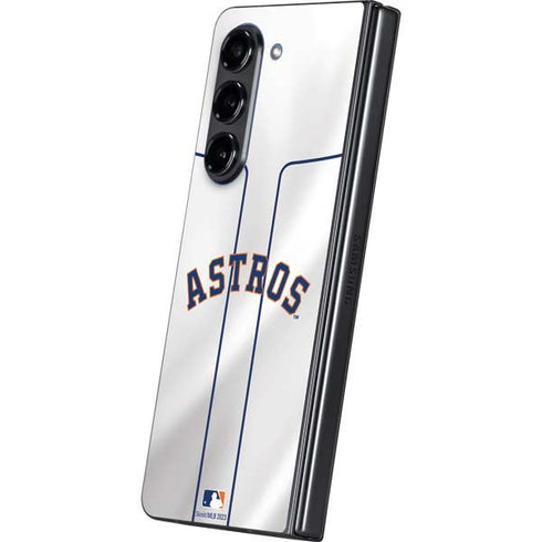 MLB Houston Astros Jersey Galaxy Z Fold5 5G Skin