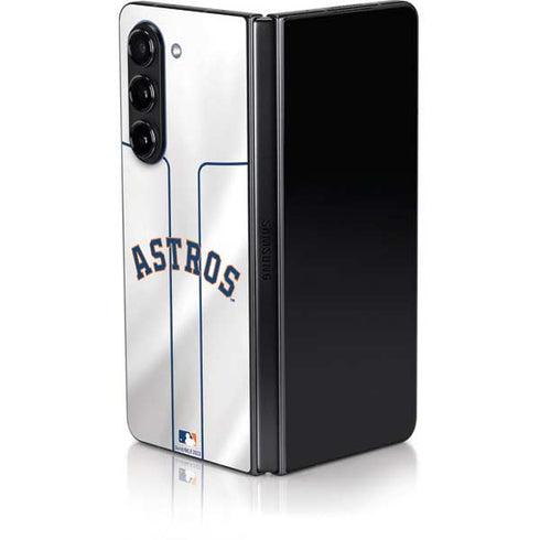 MLB Houston Astros Jersey Galaxy Z Fold5 5G Skin