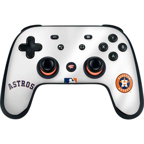 MLB Houston Astros Jersey Google Stadia Controller Skin