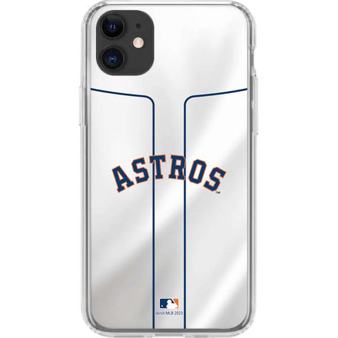 MLB Houston Astros Jersey iPhone 11 Clear Case