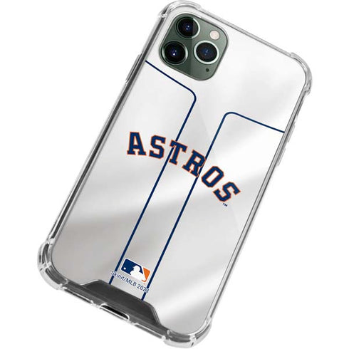 MLB Houston Astros Jersey iPhone 12 Pro Clear Case