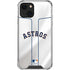 MLB Houston Astros Jersey iPhone 13 Mini Clear Case