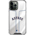 MLB Houston Astros Jersey iPhone 13 Pro Max Clear Case