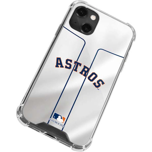 MLB Houston Astros Jersey iPhone 15 Plus Clear Case