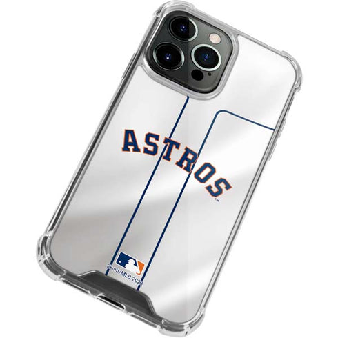 MLB Houston Astros Jersey iPhone 15 Pro Clear Case