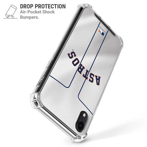 MLB Houston Astros Jersey iPhone XR Clear Case