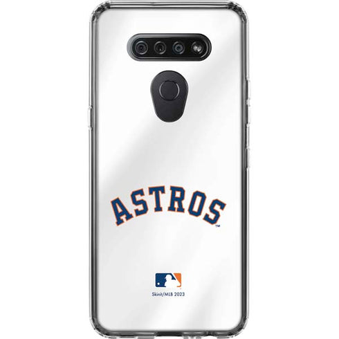 MLB Houston Astros Jersey LG K51/Q51 Clear Case