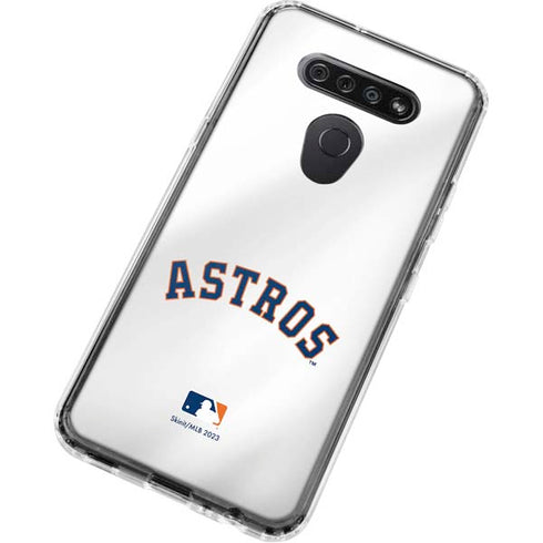 MLB Houston Astros Jersey LG K51/Q51 Clear Case