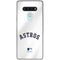 MLB Houston Astros Jersey LG Stylo 6 Clear Case