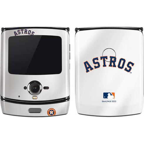 MLB Houston Astros Jersey Motorola RAZR Skin