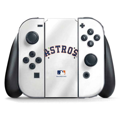 MLB Houston Astros Jersey Nintendo Switch (2017-2021) Joy-Con Controller Skin