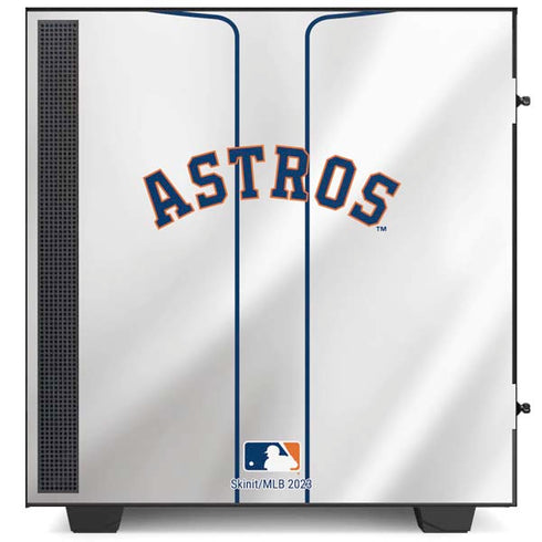 MLB Houston Astros Jersey NZXT H510 Compact ATX Mid-Tower Case Skin