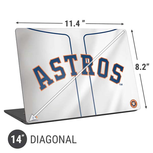 MLB Houston Astros Jersey Universal Laptop 14in (11.4 x 8.2in) Skin