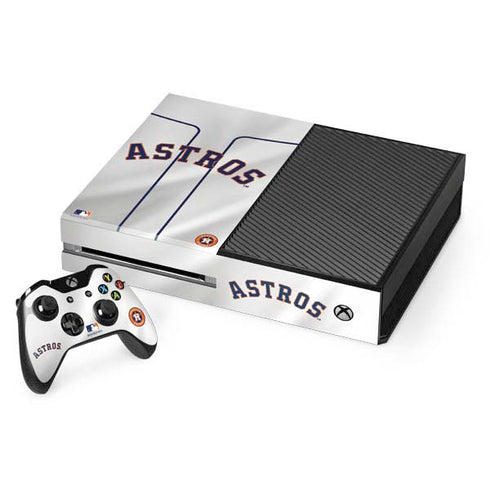 MLB Houston Astros Jersey Xbox One Console and Controller Bundle Skin