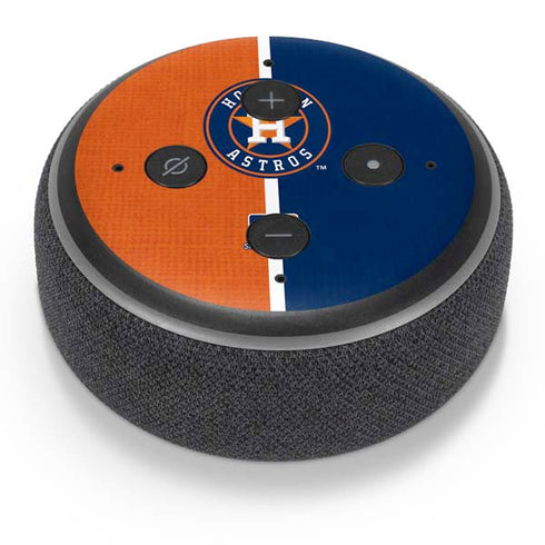 MLB Houston Astros Split Amazon Echo Dot Skin