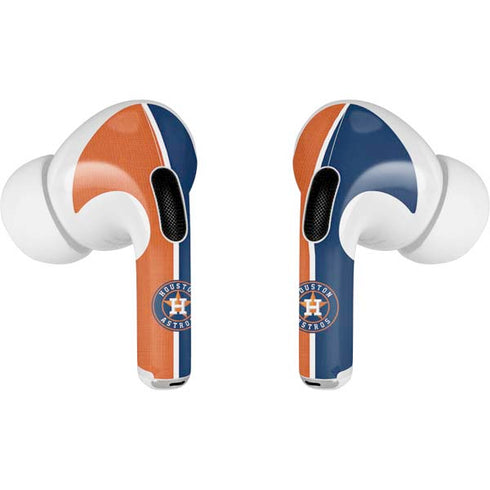MLB Houston Astros Split Apple AirPods Pro Skin