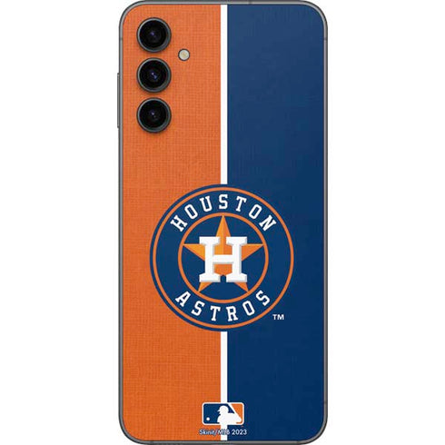 MLB Houston Astros Split Galaxy A14 5G Skin