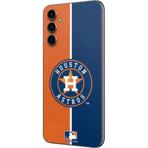 MLB Houston Astros Split Galaxy A14 5G Skin