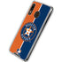 MLB Houston Astros Split Galaxy A30 Clear Case