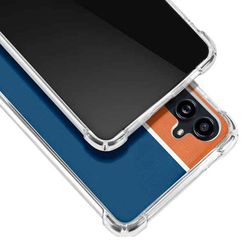 MLB Houston Astros Split Galaxy A54 5G Clear Case