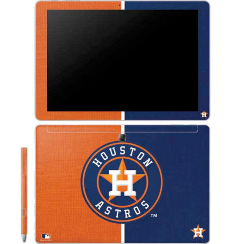 MLB Houston Astros Split Galaxy Book 12in Skin