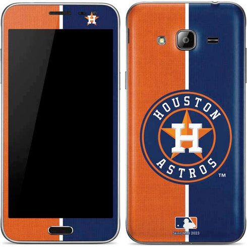 MLB Houston Astros Split Galaxy J3 Skin