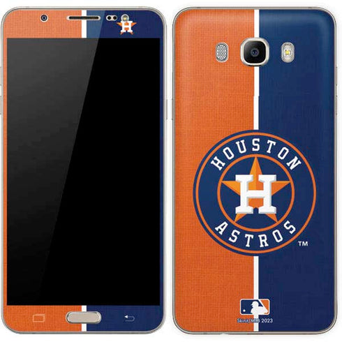 MLB Houston Astros Split Galaxy J7 Skin