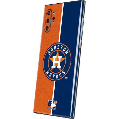 MLB Houston Astros Split Galaxy Note 10 Plus Skin