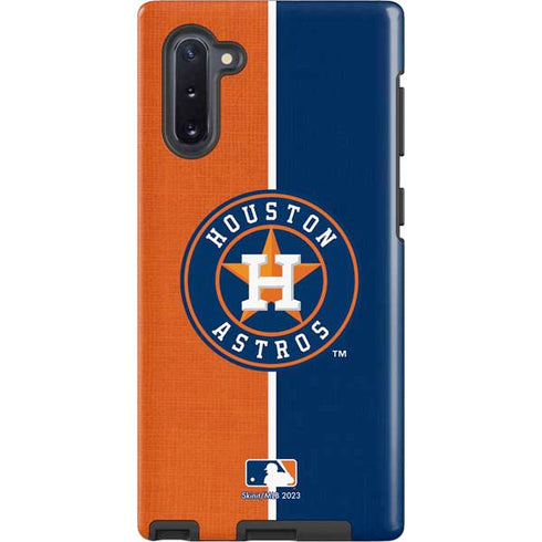 MLB Houston Astros Split Galaxy Note 10 Pro Case
