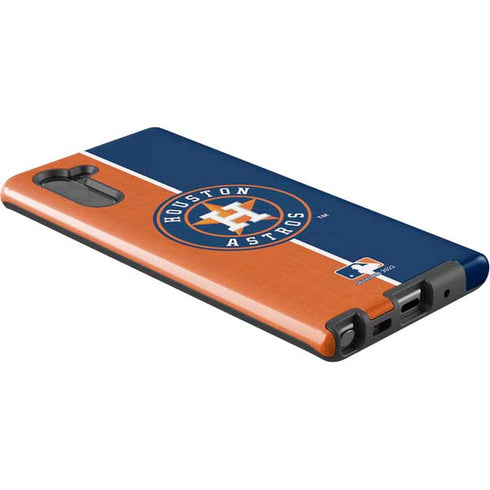 MLB Houston Astros Split Galaxy Note 10 Pro Case