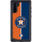 MLB Houston Astros Split Galaxy Note 10 Waterproof Case