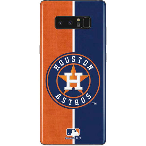 MLB Houston Astros Split Galaxy Note 8 Skin