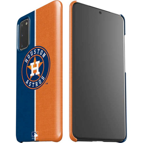 MLB Houston Astros Split Galaxy S20 Lite Case