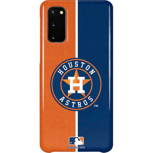MLB Houston Astros Split Galaxy S20 Lite Case