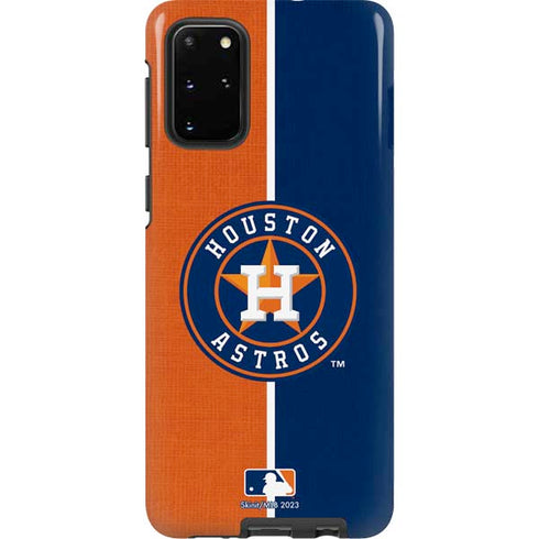 MLB Houston Astros Split Galaxy S20 Plus Pro Case