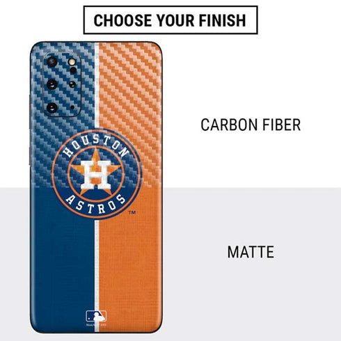 MLB Houston Astros Split Galaxy S20 Plus Skin