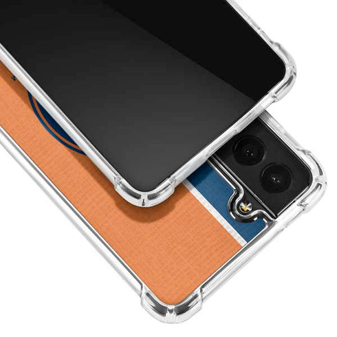 MLB Houston Astros Split Galaxy S21 5G Clear Case