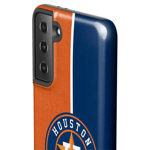 MLB Houston Astros Split Galaxy S21 Plus 5G Pro Case