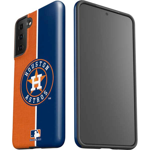 MLB Houston Astros Split Galaxy S21 Plus 5G Pro Case
